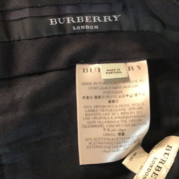 Burberry 💯 Wool All Season 5 Pockets Modern Fit Trousers. Day to night! Classic - Picture 14 of 17